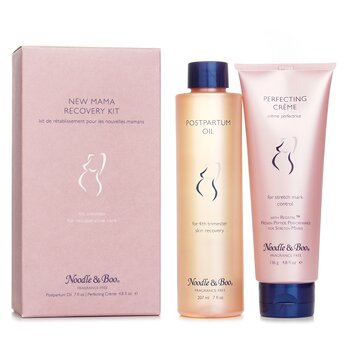 นู้ดเดิ้ล&บู๊ New Mama Recovery Kit: Perfecting Cream 136g + Postpartum Oil 207ml