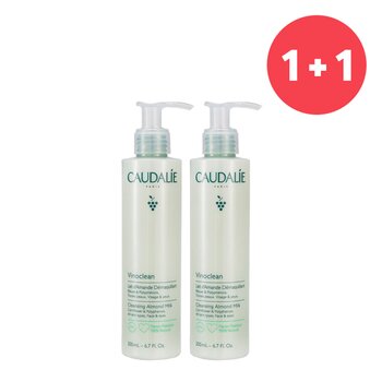 Caudalie 【1+1 Set】Vinoclean Cleansing Almond Milk (Face & Eyes)(Add ONE to Cart and get TWO)