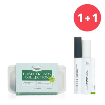 แลชฟู้ด 【1+1 Set】Lash Essentials To Gro Trio: Eyelash Enhancer 3ml+ Lash Primer 8ml+ Chamomile Makeup Eraser Pen 0.5ml