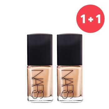 นาร์ส 【1+1 Set】Sheer Glow Foundation - Mont Blanc (Light 2)