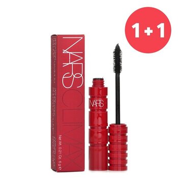 นาร์ส 【1+1 Set】Climax Dramatic Volumizing Mascara - # Explicit Black