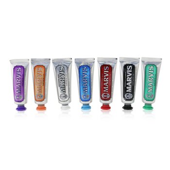 7pcs Toothpaste Set - Flavour Collection (Box Slightly Damaged)