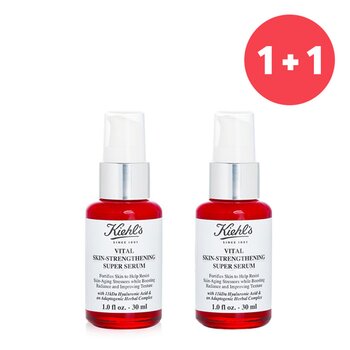 คีลส์ 【1+1 Set】Vital Skin-Strengthening Super Serum