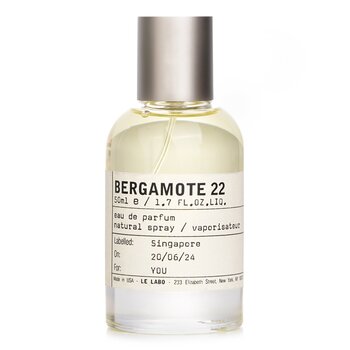 เลอ ลาโบ Bergamote 22 Eau De Parfum Spray (Unboxed)