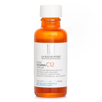 ลา โรช โพเซย์ Pure Vitamin C12 Serum Anti Wrinkle Concentrate, Radiance Renovating, Anti-oxidant