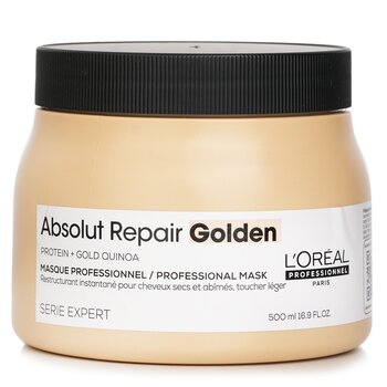 LOreal Serie Expert Absolute Repair Golden Protein + Gold Quinoa Professional Mask