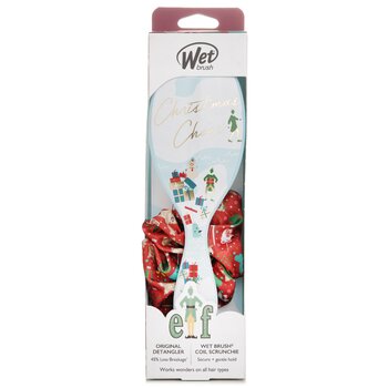 แปรงเปียก Original Detangler Elf + Scrunchie Hair Brush