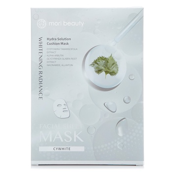 mori beauty by Natural Beauty Hydra Solution Cushion Mask (ไวท์เทนนิ่งเรเดียนซ์)