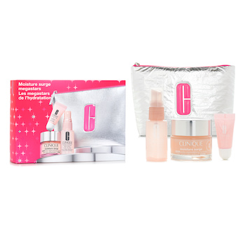 คลีนิกข์ Moisture Surge Set: Moisture Surge 100H 50ml + Moisture Surge Face Spray 30ml + Moisture Surge Lip Treatment 7ml+Bag
