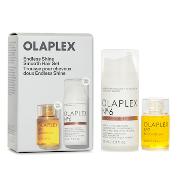 โอลาเพล็กซ์ Endless Shine Smooth Hair Set: No7 Bonding Oil 30ml + No6 Leave In Styling Treament 100ml