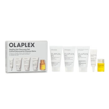 โอลาเพล็กซ์ Olaplex The Healthy Hair Discovery Set: No4 30ml+No5 30ml+No0.5 5ml+No6 30ml+No7 Bonding Oil 7.5ml