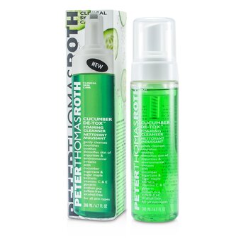 โฟมทำความสะอาด Cucumber De-Tox Foaming Cleanser