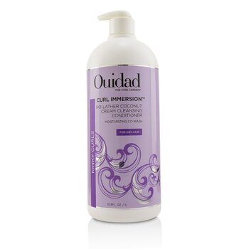 Curl Immersion No-Lather Coconut Cream Cleansing Conditioner (Kinky Curls)