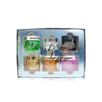 Mix, Mask & Hydrate 6 Piece Kit : Cucumber Mask 50ml, Pumpkin Enzyme Mask 50ml, Irish Moor Mud Mask 50ml, 24 Gold Mask 50ml, Rose Stem Cell Mask 50ml, Water Drench Hydrating Moisturizer 20ml