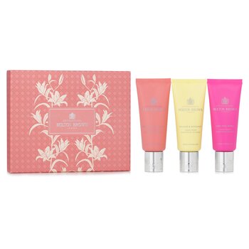 Hand Care Gift Set: Heavenly Gingerlily 40ml + Orange & Bergamot 40ml + Fiery Pink Pepper 40ml
