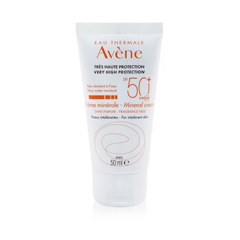 Avene High Protection Mineral Cream SPF 50 (Box Slightly Damaged)